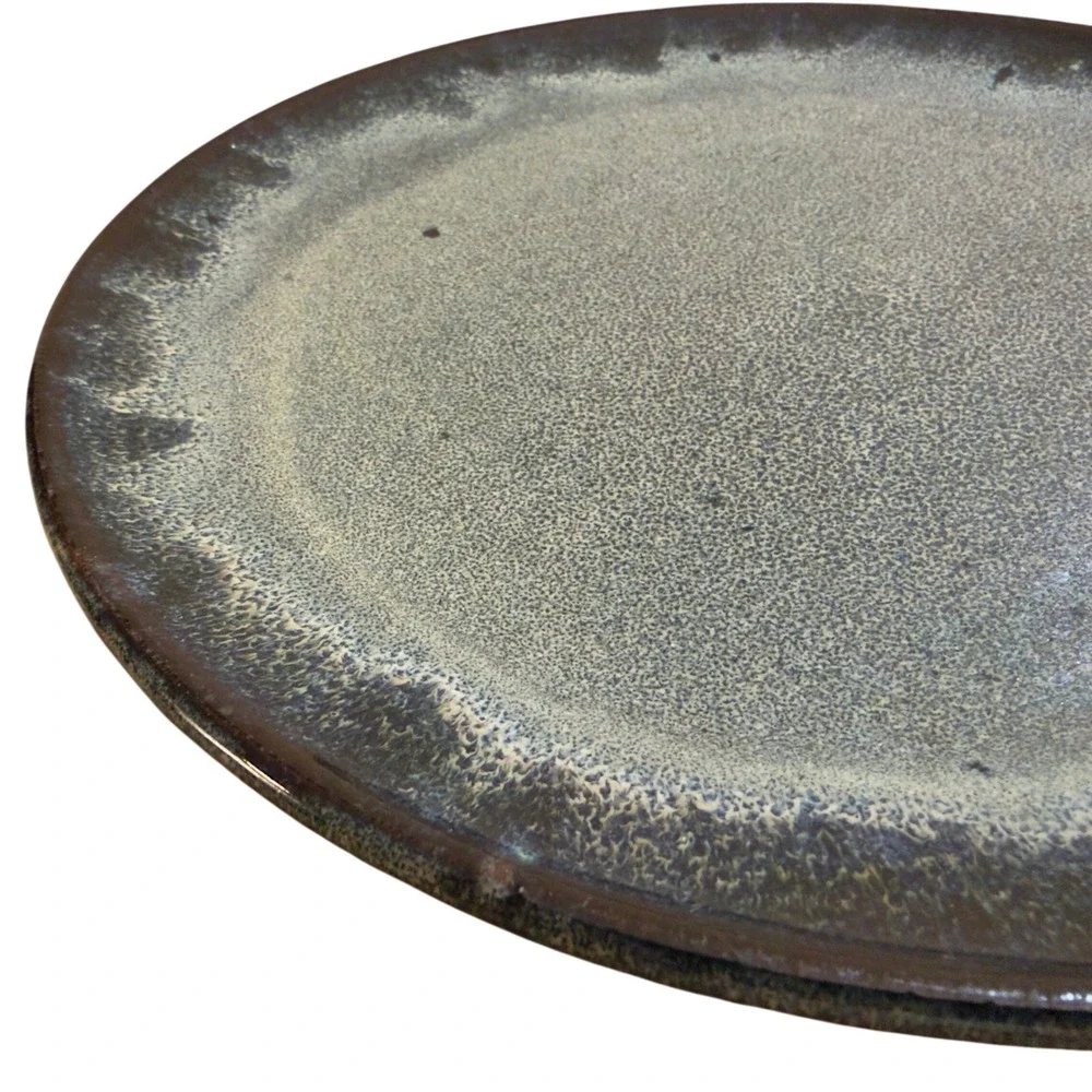 Chinese Jun Ware Style Plate – Mingjun Kiln Mark, Contemporary Yuzhou